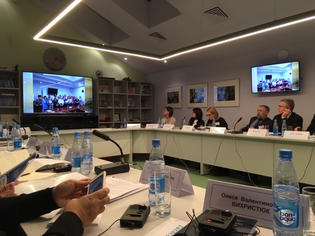 Специалисты ЦЭПП МГППУ – участники заседания круглого стола, проведенного Международным Комитетом Красного Креста