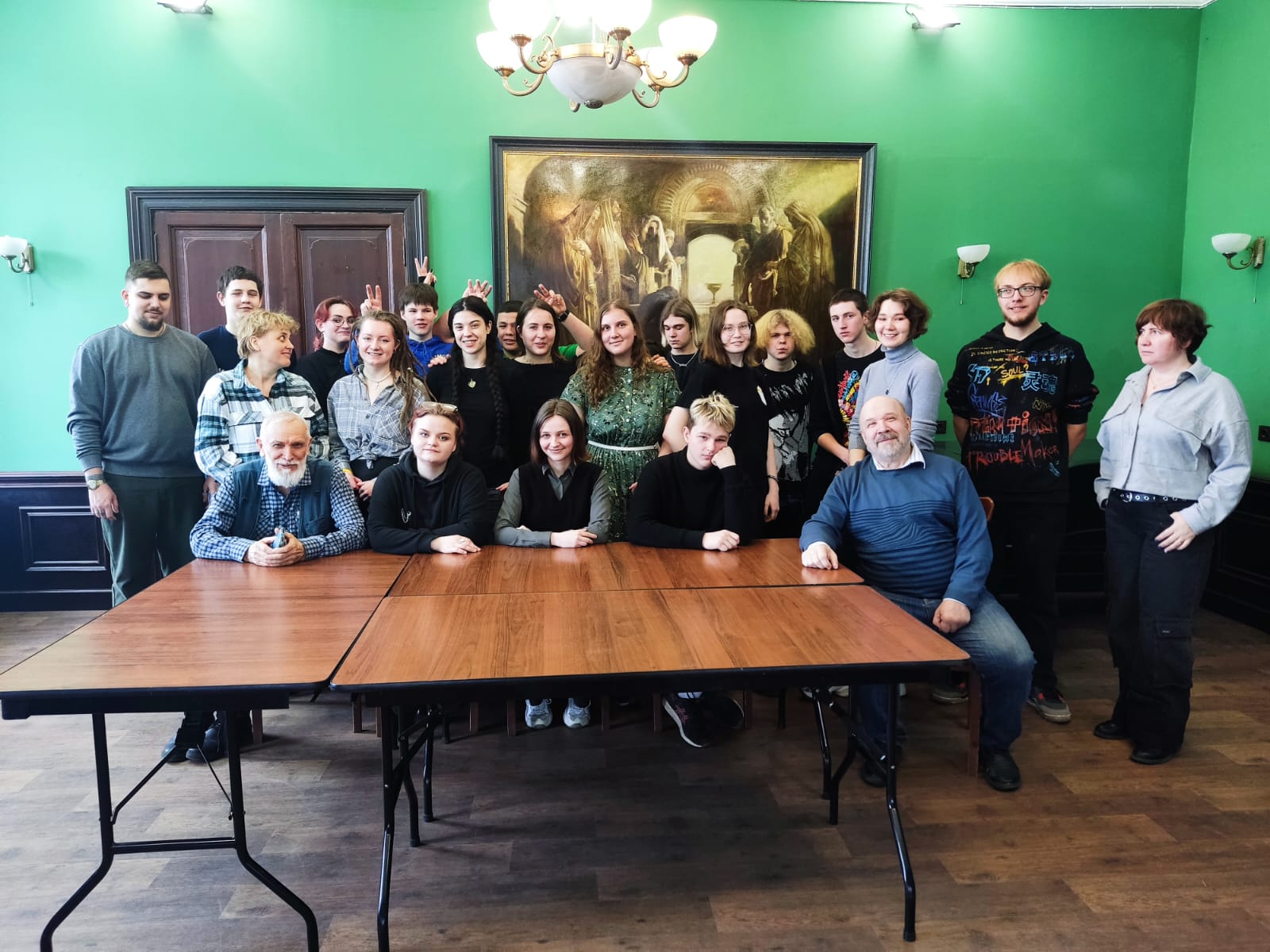 Делегация студентов и преподавателей ЮП в Санкт-Петербурге